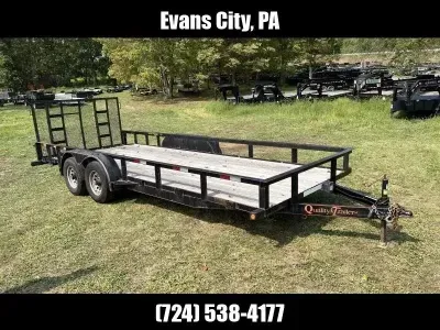 2017 Quality Trailers 7x20' HD Utility Trailer 9990# GVW