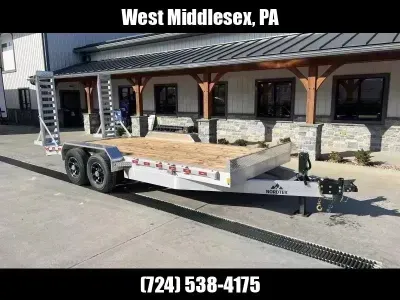 2027 Nordtek Trailers 7x20' Aluminum Equipment Trailer 14000# GVW EQP-HD-2SA14K-BP-82X20S