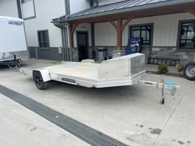 2024 Aluma 7x14' All Aluminum UTV Trailer 2990# GVW UTR14