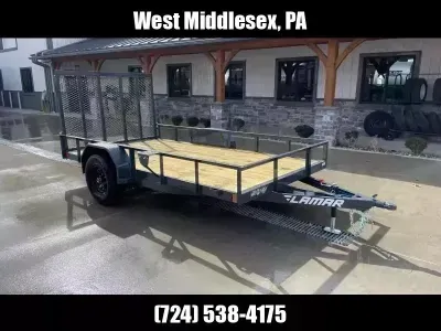 2026 Lamar Trailers 7x14' Utility Landscape Trailer 5200# GVW UC831415