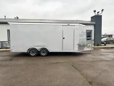 2026 NEO Trailers 8.5x18' Aluminum Enclosed Car Trailer 7000# GVW NAUX1885R6