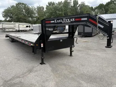 2025 East Texas 102x40 12000 GVW * FULL WIDTH RAMPS *