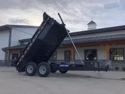 2026 Sure-Trac 7x12' Dump Trailer 12000# GVW ST-HTDU8212-120-DERATE