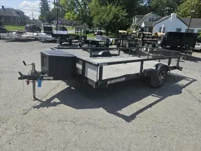 2024 Karavan Trailers 7 x 13 Wood Deck 2995# GVW