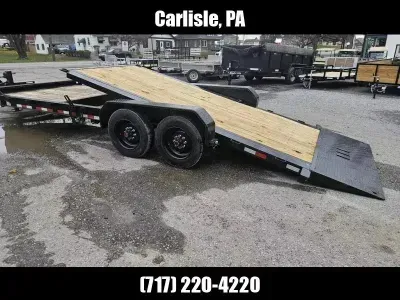 2024 Sure-Trac 7x22' 22000# GVW Gravity Tilt Equipment Trailer ST-BTE82166-220