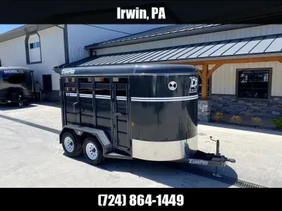 2026 CornPro 12' Livestock Trailer 7000# GVW SB12-6S