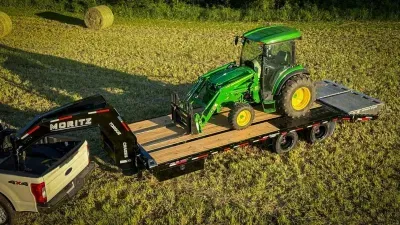 2025 Moritz International 102x30' Gooseneck Deckover Trailer 40000# GVW FDGH-DT-25+5-40