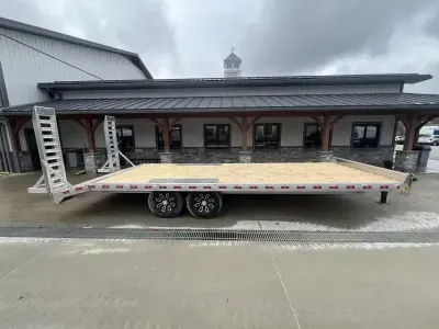 2026 Nordtek Trailers 102x24' 16000# Aluminum Deckover Trailer DOV-HD-2SA16K-BP-102X24