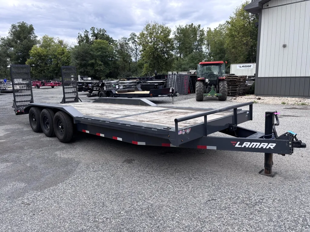 2024 Lamar 102x24 Stand Up Ramps 21,000# GVW
