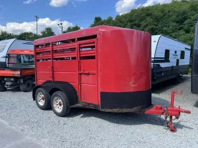 2018 Delta Manufacturing, Inc. 6X12 7000 GVW * RED EXTERIOR *