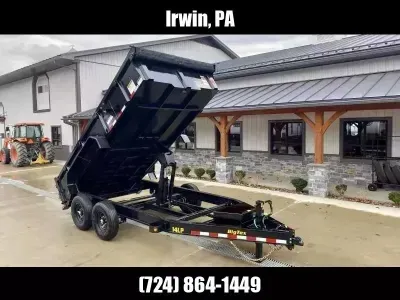 2026 Big Tex Trailers SCISSOR HOIST * I-BEAM FRAME * COMBO GATE 14LP-16BK6SIRPD