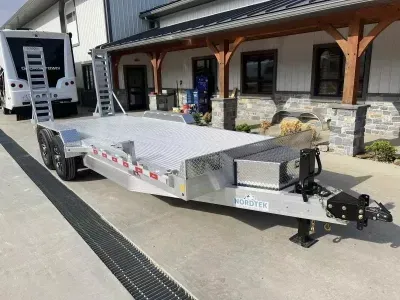 2026 Nordtek Trailers 7x20' 16000# Aluminum Equipment Trailer EQP-HD-2SA16K-BP-82X20S-EF