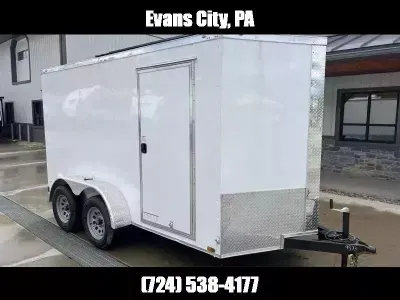 2026 Xtreme Cargo 6x12' Enclosed Cargo Trailer 7000# GVW 6x12TA-3500
