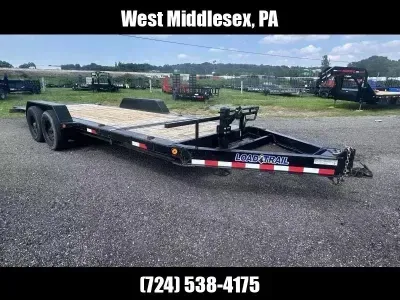 2022 Load Trail 7x20' Gravity Tilt Equipment Trailer 14000# GVW