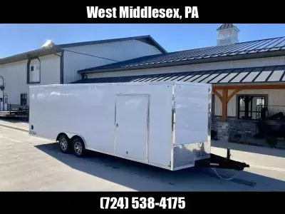 2026 Sure-Trac 8.5x24' 9900# GVW Enclosed Car Trailer STWCH10224TA-100-UTV
