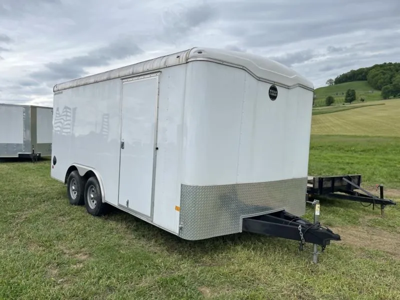 2021 Wells Cargo 8.5x16 9990 GVW * RAMP DOOR * E-TRACK * D-RINGS *