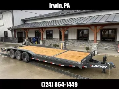 2026 Lamar Trailers 102x26 Equipment Trailer 21000# GVW H8022637-RHINO