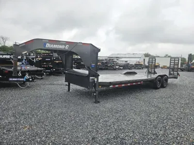 2025 Diamond C Trailer MFG. 102x26' Gooseneck Equipment Trailer 23000# GVW