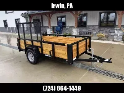 2026 Sure-Trac 5x10' High Side Utility Landscape Trailer 2990# GVW ST-UTW6210-030