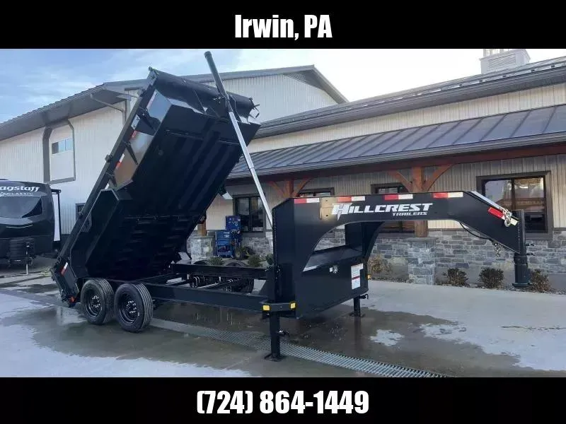 2026 Hillcrest Trailers TELE HOIST * I-BEAM FRAME * 7GA FLOOR 176714SGD