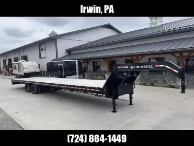 2022 Iron Bull 102x40' Gooseneck Deckover 24000# GVW