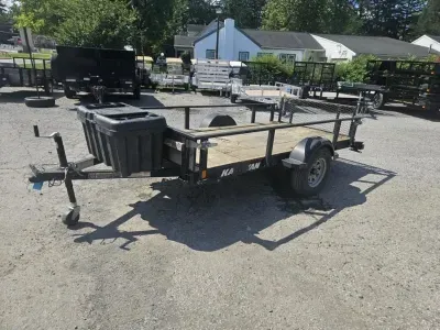 2019 Karavan Trailers 5 x 10 Wood Deck 2990# GVW