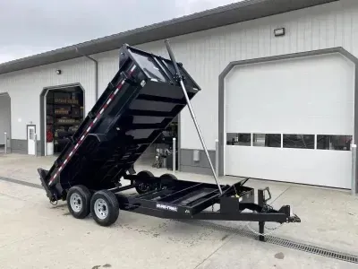 2026 Sure-Trac 7x14' Dump Trailer 14000# GVW ST-HTDU8214-140