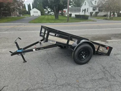 2026 Other 4x8' Single Axle Utility Tilt Trailer 2900# GVW