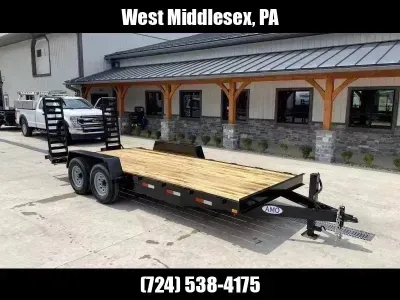 2026 AMO 7x16' Equipment Trailer 12000# GVW A1216CE
