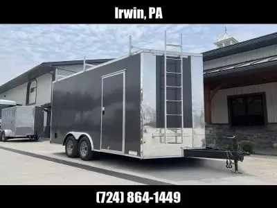 2025 Xtreme Cargo 8.5x16 Enclosed Car Hauler 85x16TA-3500-LRACKS