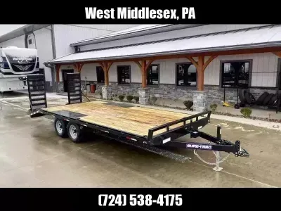 2026 Sure-Trac 102x20 Beavertail Deckover Trailer 9900# GVW ST-TDO10220-100