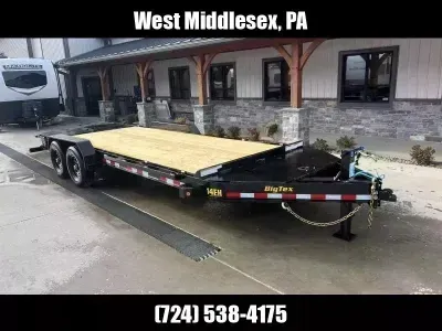 2026 Big Tex Trailers 7x20 14000 GVW 14EH-20D3A-MRBK