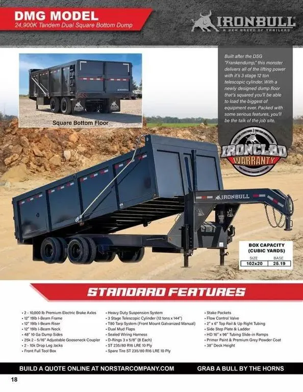 new Dump Trailers Iron Bull  for sale, in Carlisle, PA Thumbnail 4