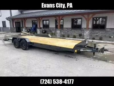 2027 Hillcrest Trailers 7x22' Car Hauler Trailer 7000 GVW 7202SC2B
