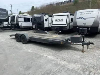 2021 Lamar 7x20' Car Hauler Trailer 7000# GVW CE832023