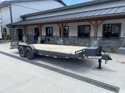 2022 Lamar Trailers USED 7x20' 14000 GVW H6832027-Deluxe