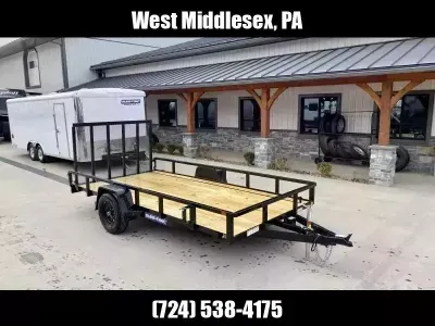 2027 Sure-Trac 7x12' Utility Landscape Trailer 5000# GVW ST-UTT8212-050