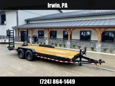 2024 Iron Bull 7x22' 14000# GVW Equipment Trailer ETB8322072-EQ
