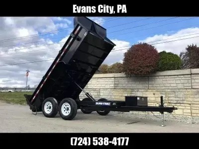 2026 Sure-Trac 6x12' 9900 GVW * UNDERMOUNT RAMPS * COMBO GATE * ST-RDU7212-100