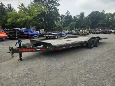 2026 MAXX-D 102x24' G8X Full Deck Gravity Tilt Equipment Trailer 16000# GVW  G8X10224