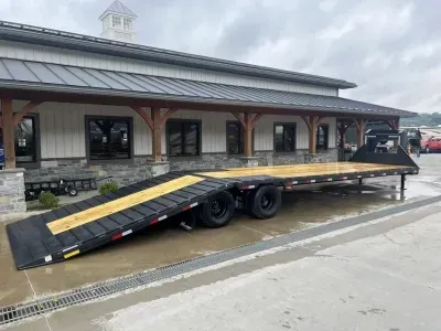 2026 Hillcrest Trailers 102x36' 25990# Gooseneck Deckover Hydro Dove Trailer 2592412SGHY