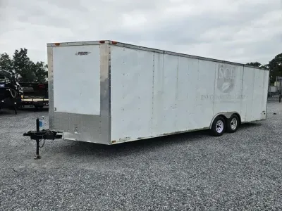 2012 Freedom Trailers LLC 8.5x24' Enclosed Car Hauler Trailer 7000# GVW