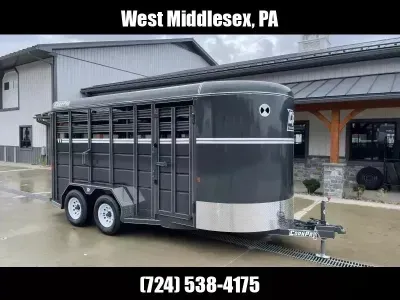 2026 CornPro 16' Livestock Trailer 7000# GVW SB16-7S