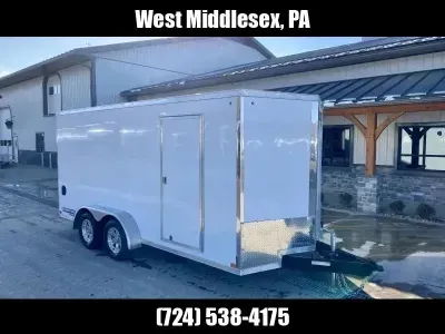 2026 Sure-Trac 7x16' Enclosed Cargo Trailer 9900# GVW STW8416TA-100