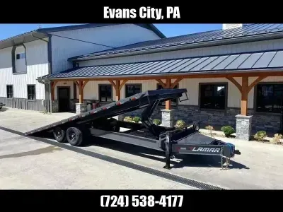 2026 Lamar Trailers 102x24 14000# Deckover Tilt Trailer FA022427