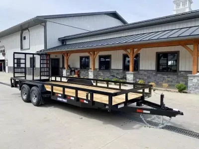 2026 Sure-Trac 7x18' HD Utility Landscape Trailer 9900# GVW ST-UTT8218-100