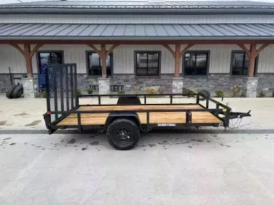 2027 Sure-Trac 7x12' Utility Landscape Trailer 2990# GVW ST-UTT8212-030