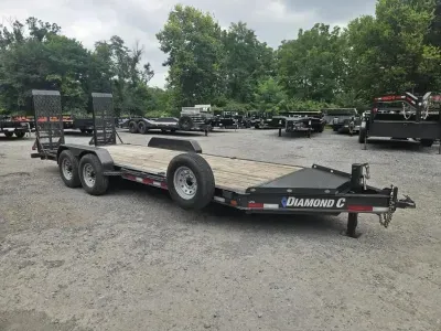 2020 Diamond C Trailer MFG. 7x20' I-Beam Equipment Trailer 14900# GVW