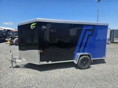 2026 NEO Trailers 6x12' Aluminum Enclosed Trailer 2990# GVW NAM126SR68A