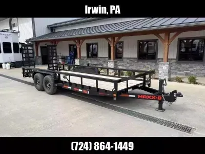 2027 MAXX-D 7x20' HD Utility Landscape Trailer 14000# GVW U5X8320